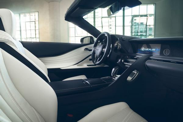 Lexus LC Convertible Concept Makes World Debut in Detroit 